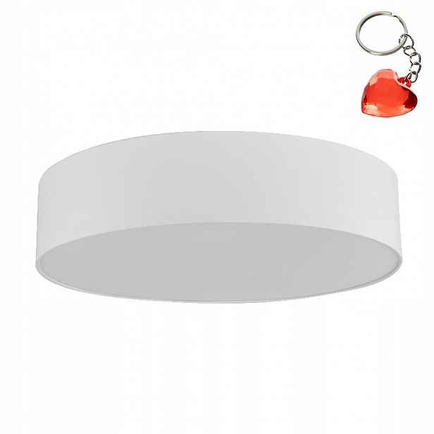 Stropní Svítidlo Stropní Svítidlo Lustr Rondo Bílá 4xE27 60 cm Klasická Tk Lighting