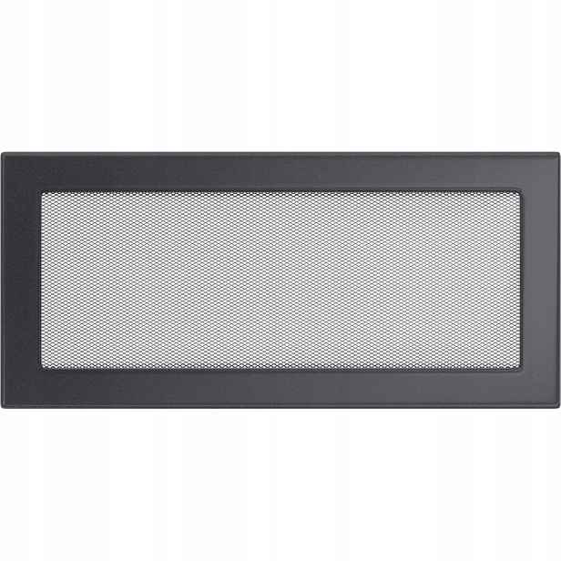 Ventilační mřížka 17x37 grafitová