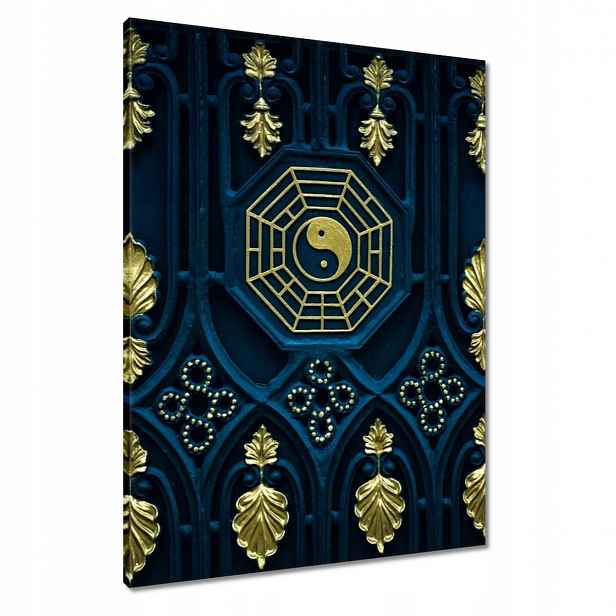 Obrazy 60x80 Abstrakce Zlatá harmonie