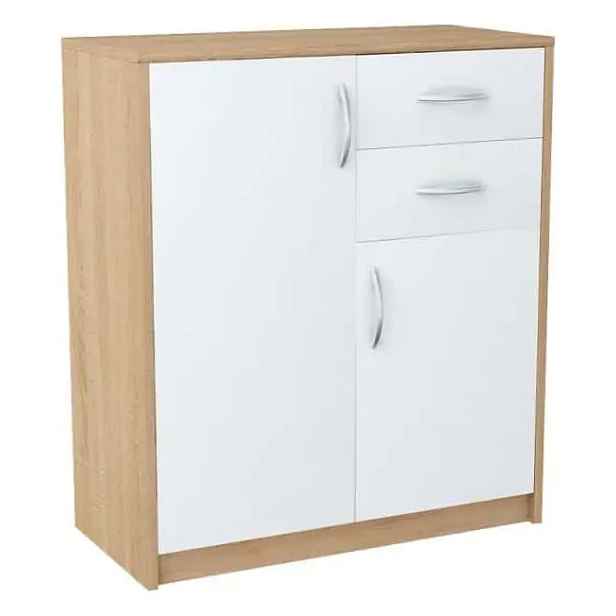 Casarredo Komoda AGNES/HIT 2D2S dub sonoma/bílá