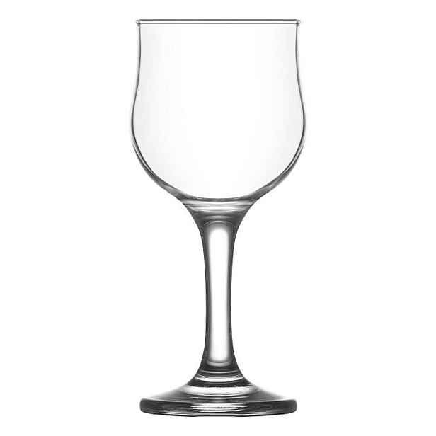 sklen. 200ml, 6ks, NEVAKAR v.15,5cm - b.víno