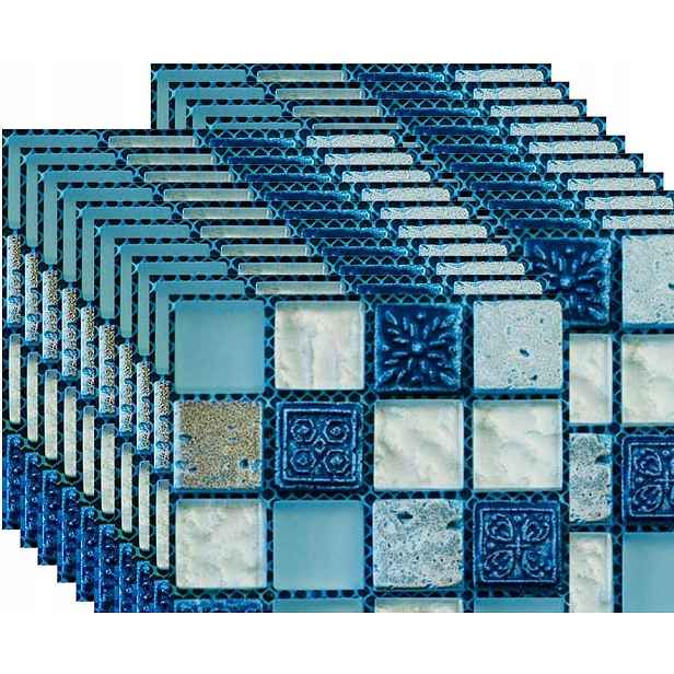 Samolepky Voděodolné Mozaikové Samolepky Na Dlaždičky 40 Ks 10 X 10 CM