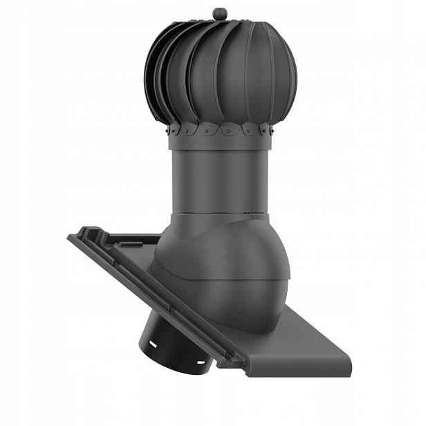 Roben Bergamo Antracit kulový rotační Větrací komín , průměr 150 mm