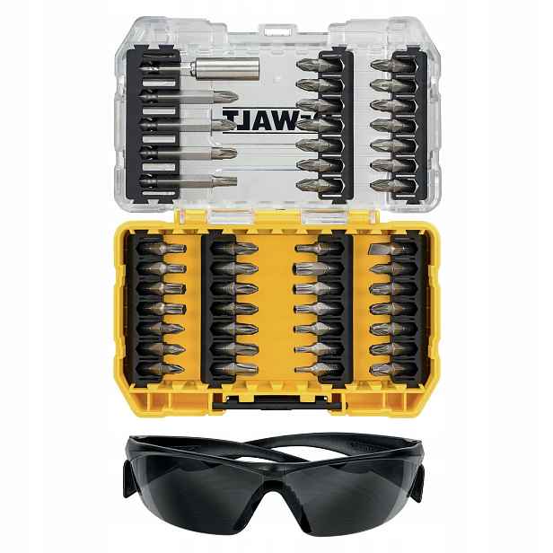 sada 47 ks nástavců 1/4", DeWALT [DT70703-QZ] brýle