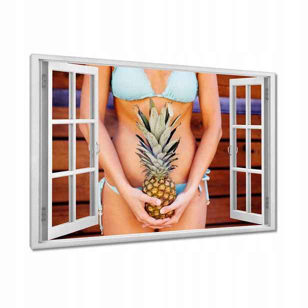 Obrazy 90x60 Ananasy z páté třídy