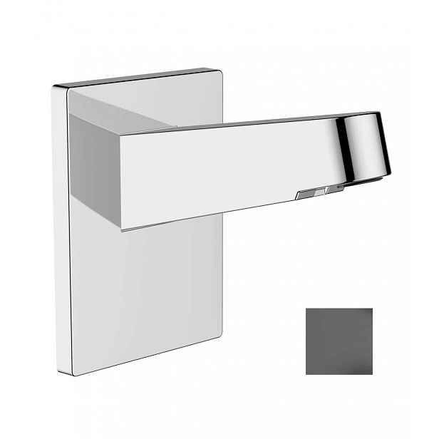 Hansgrohe Pulsify - Sprchové rameno, 15 cm, kartáčovaný černý chrom 24149340