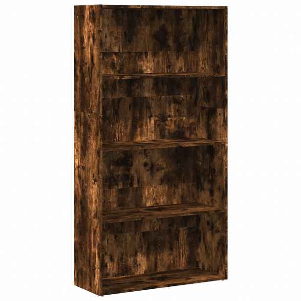 vidaXL Knihovna kouřový dub 80 x 30 x 152 cm kompozitní dřevo