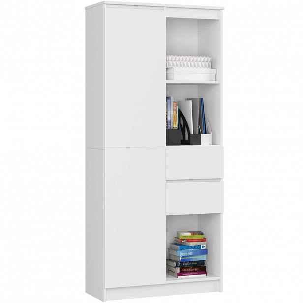 RAUMHIRSCH FURNITURE STOJANOVÁ POLICE bílá 180/80/35