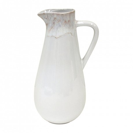 Bílý džbán z kameniny Casafina Taormina, 1,6 l