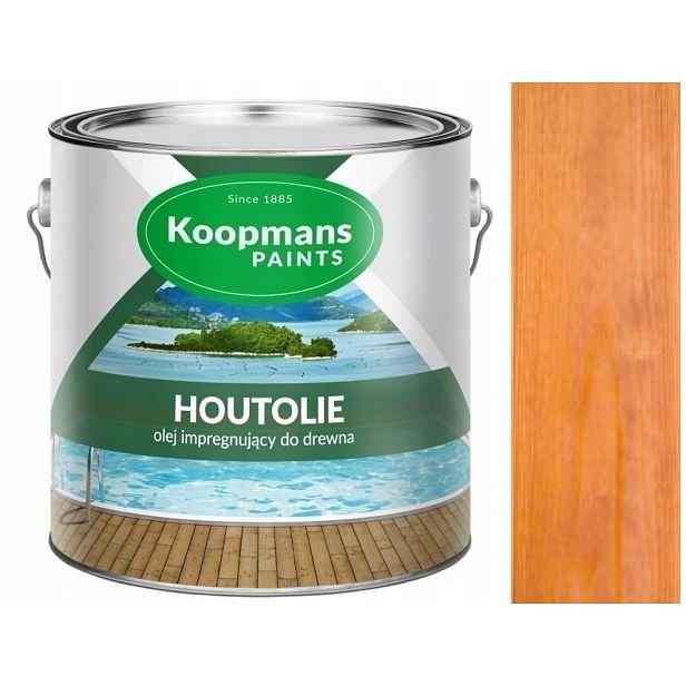Koopmans Houtolie Uv 5 L Impregnační Olej Na Dřevo 107 Zlatý Kaštan