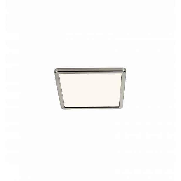 Oja 29 Stropní Svítidlo čtvercový Nordlux 30 cm brushed nickel 3000/4000K Moodmaker