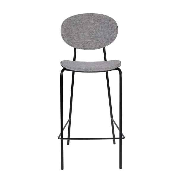 Šedé barové židle v sadě 2 ks 96 cm Donny – White Label