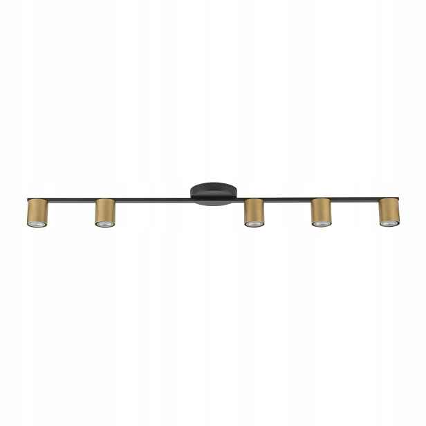 Stropní Svítidlo Downlight Sky 5 Černý 5 zdrojů GU10 25W Sigma Lighting