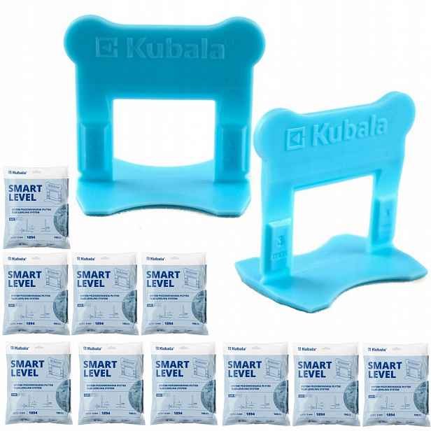 Kubala Smart Level Klipsy Pro Vyrovnávání Dlaždic 3MM Sada 1000 Kusů