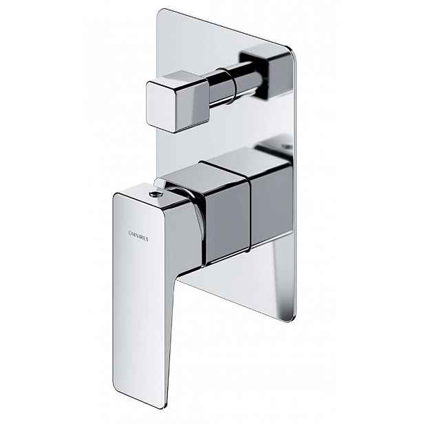 OMNIRES Parma - Baterie pod omítku, pro 2 spotřebiče, s tělesem, chrom PM7435CR