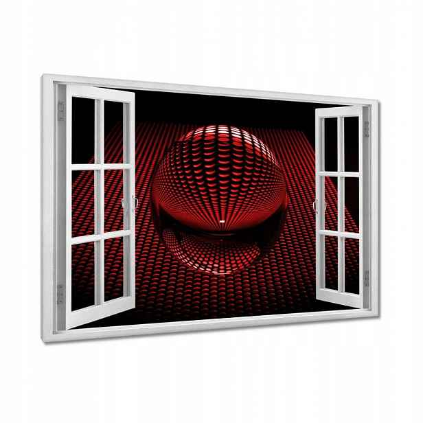 Obrazy 120x80 Červená koule Disco