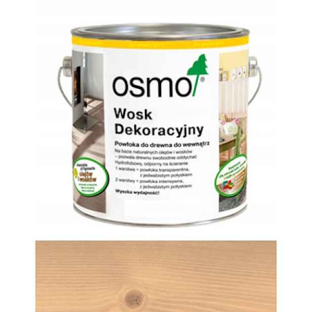 Osmo 3102 Vosk Dekorativní Buk Mírně Pářený 0,75L