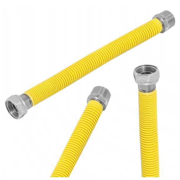 Flexibilní Plynová Hadice 3/4 Palce, Výška 50-100 CM, Hadička Na Plyn, Certifikát