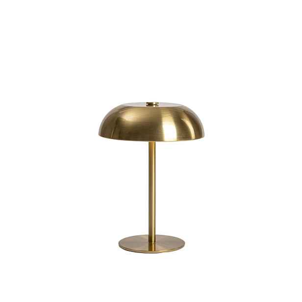 Stolní lampa Pixel kovová zlatá 15,5x15,5x20,5 cm Homla