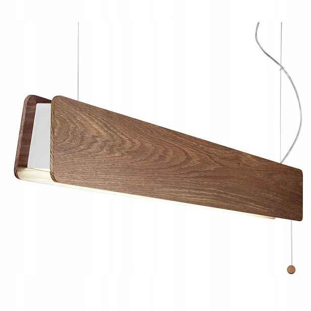 Závěsná lampa Oslo Led Smoked Oak Nowodvorski
