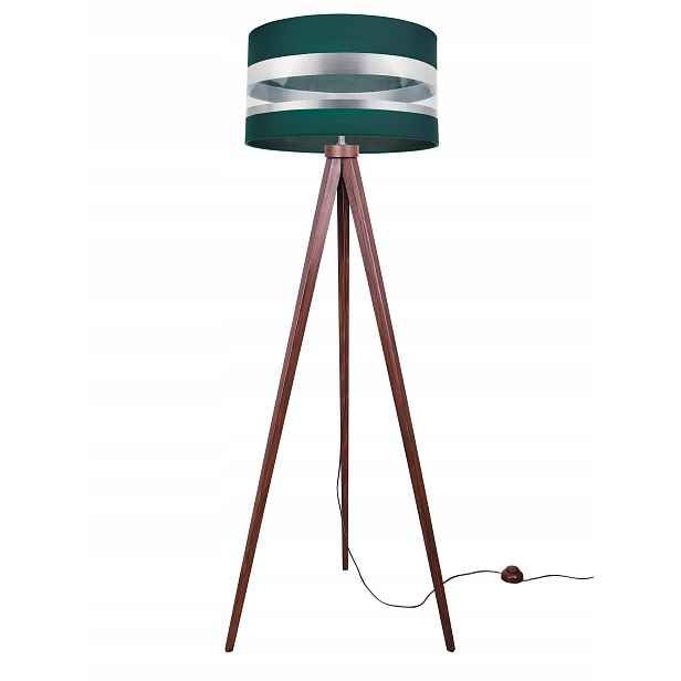 Stojací Lampa Trojnožka Loft Chrom Stínidlo Výběr Led
