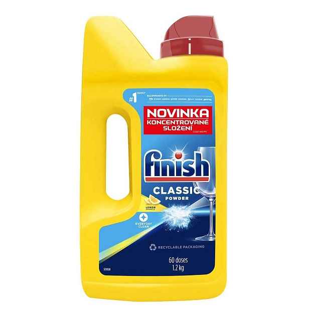 Finish prášek do myček 1,2kg citron