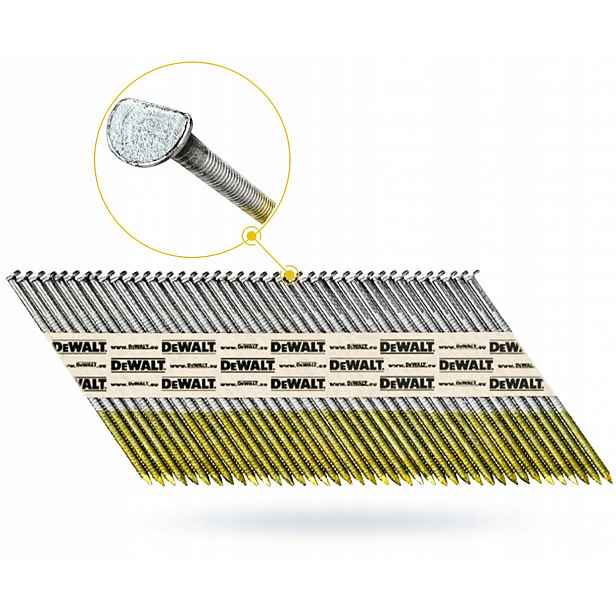 hřebíky 50 mm x 2,8 34 stupňů 2200 DeWalt DNPT28R50G12Z