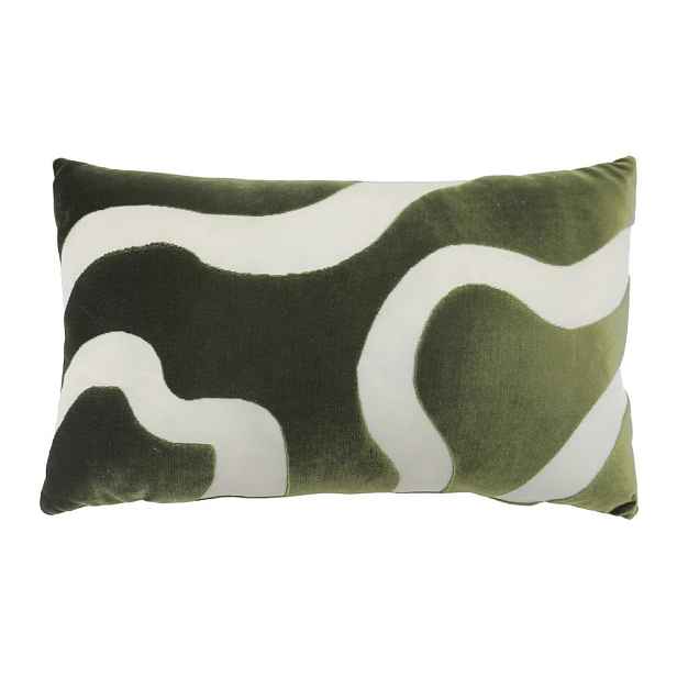 Sametový dekorační polštář 30x50 cm Roby – douceur d'intérieur