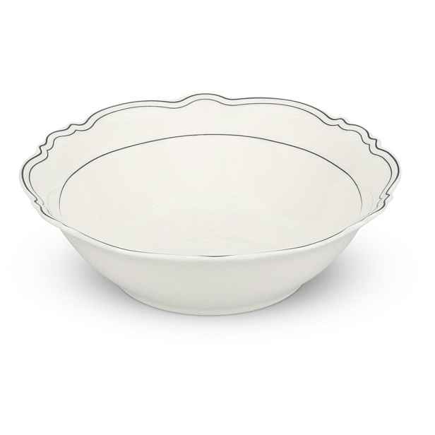 Bílé misky v sadě 2 ks na polévku/na salát z kostního porcelánu 625 ml Odette – S|P Collection