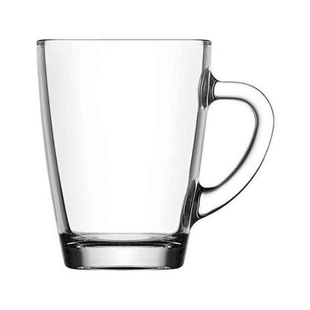 hrnek 250ml, 6ks, VEGA čirý, sklo