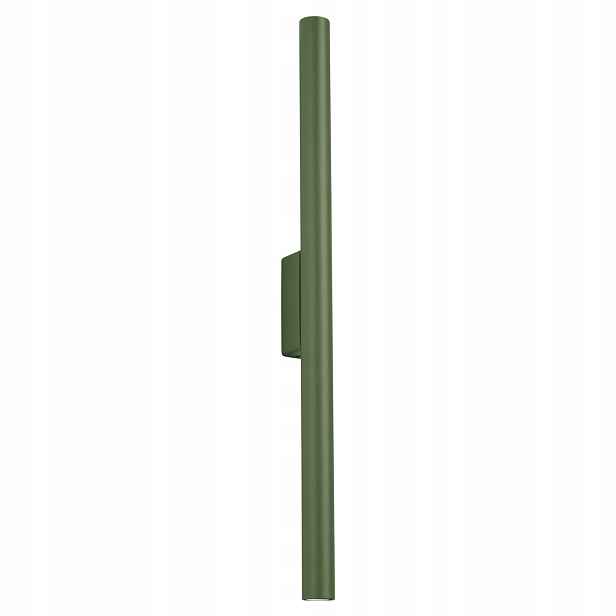 Sollux Nástěnné svítidlo moderní zelená tuba 50 cm nahoru dolů do obývacího pokoje