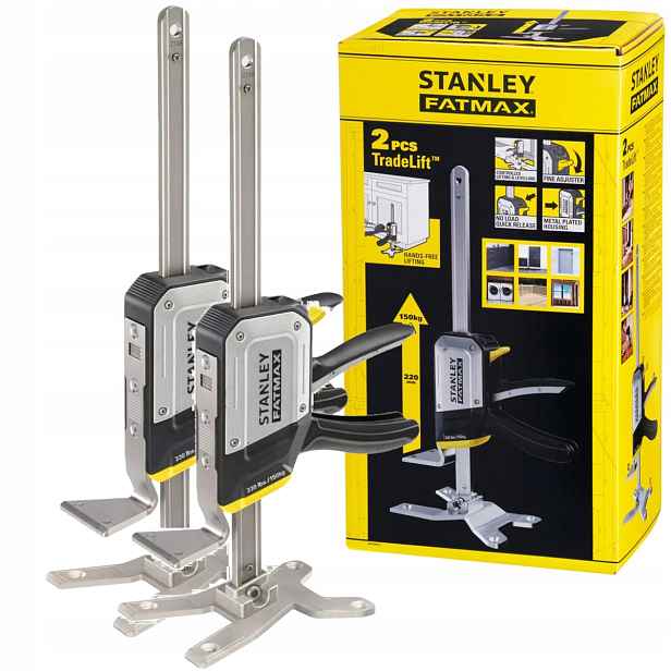 Stanley FMHT83552-1 Sada 2 Zvedáků 150KG 7–220MM Fatmax Tradelift