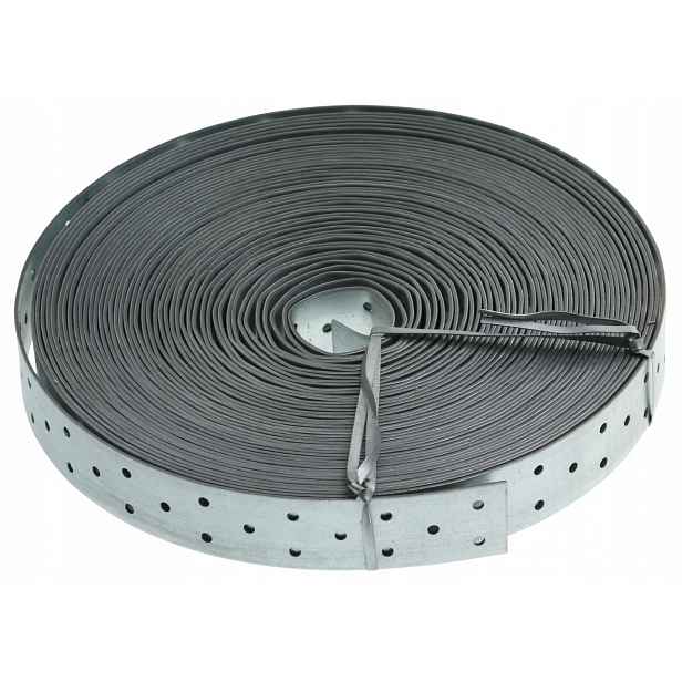 Montážní Páska Kovová Perforovaná TM2 40 mm x 25 m Stavební Spojka