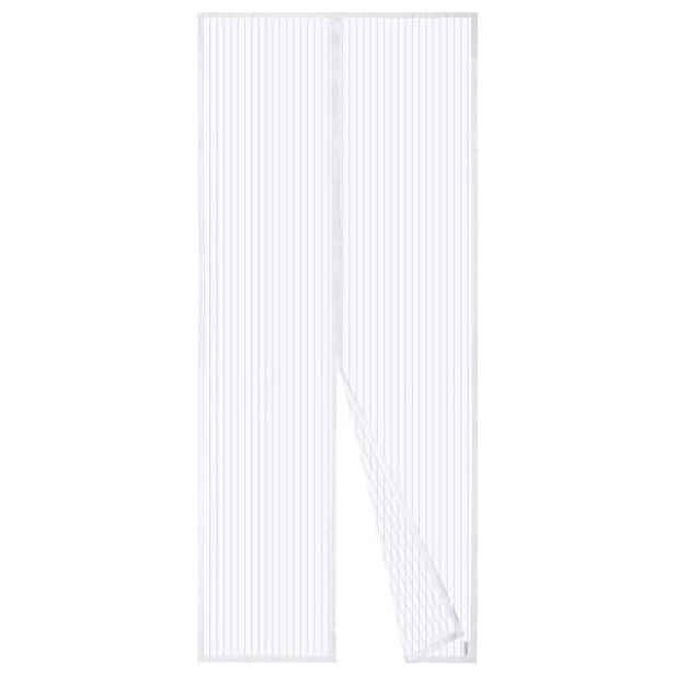 Moskytiéra na dveře 70x210 cm, bílá síť bez vrtání