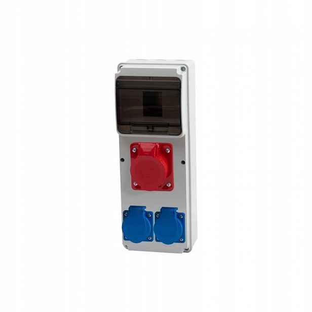 Rozvaděč 6M Ulisse MIDI 32A/5P, 2x230V IP54