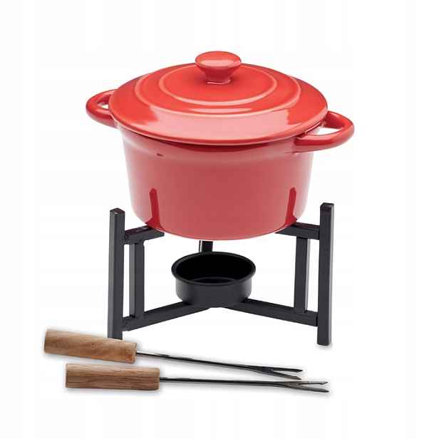 Sada Pro Fondue červená