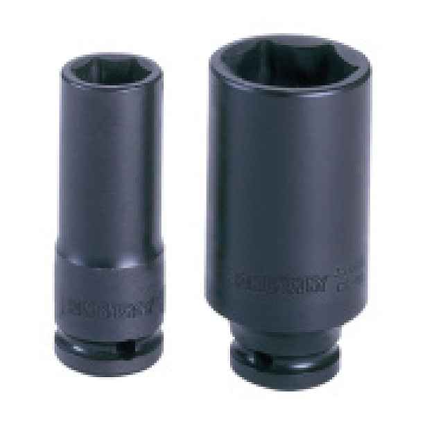Hlavice nástrčná prodloužená rázová King Tony 3/8 CrMo 6 hranná, 9 mm 343509M