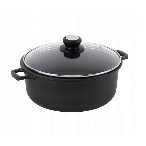 Hrnec se skleněným víkem deBuyer Choc Extreme, průměr 24 cm