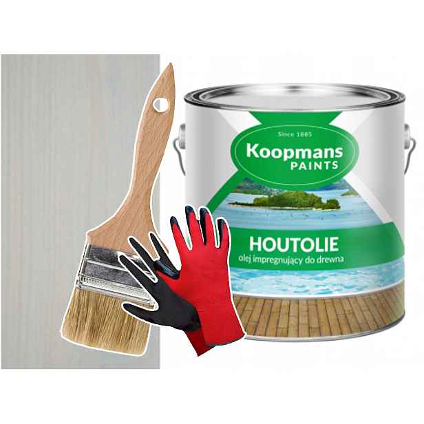 Koopmans Olej na terasu Houtolie Šedý Pařížský 2,5