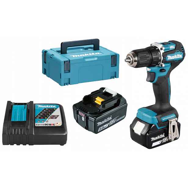Makita DDF487RTJ Aku Vrtačka Akumulátorový 18V 40Nm