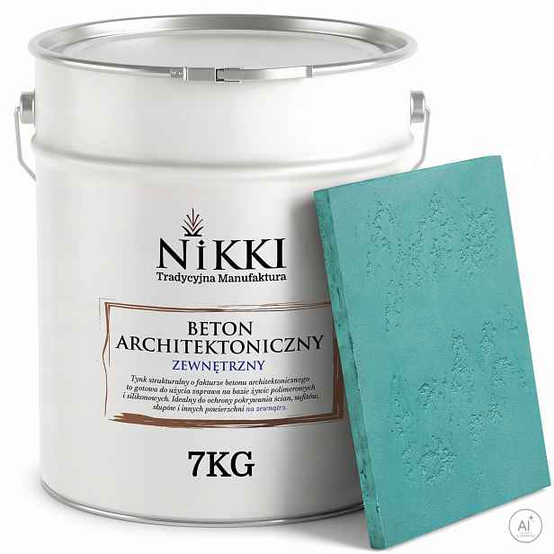 Architektonický fasádní beton 5 m2 7 kg Tyrkysový H1441