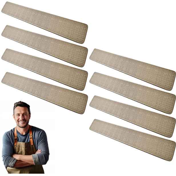 Nábytková Úchytka do skříňky Zásuvky Nao 190 mm Šampaňský Mat 8ks