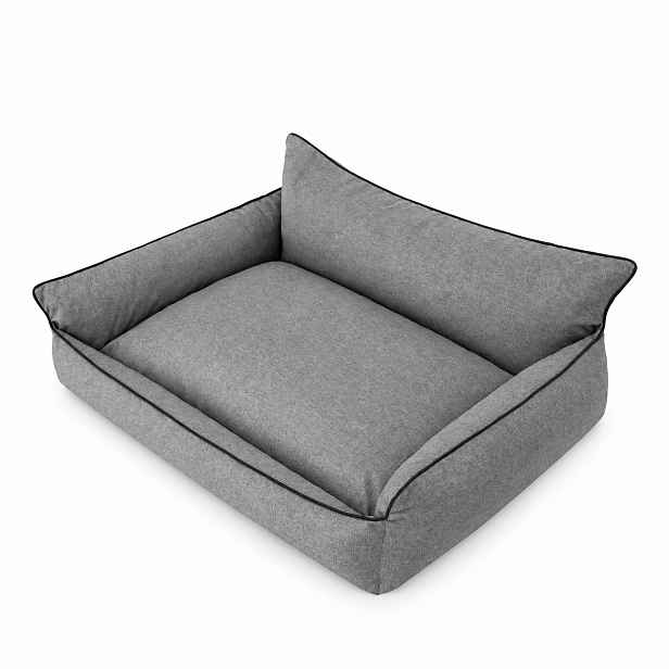 Pelíšek pro psy TORINO EKOLEN šedý L, XL, XXL, XXXL Rozměr: XXL-106x80 cm