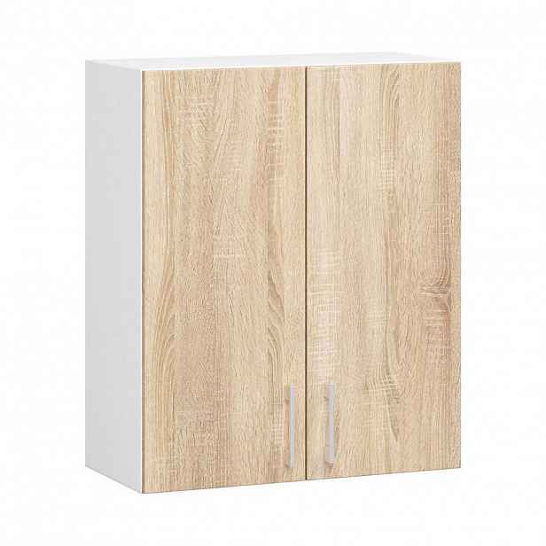 RAUMHIRSCH FURNITURE ZÁVĚSNÁ SKŘÍŇ Bílá, dub Sonoma 72/60/30,5