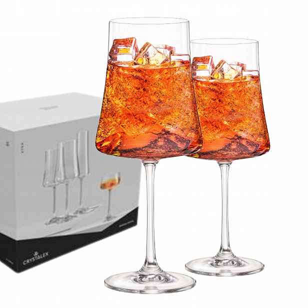 Skleničky na Aperol Spritz Bohemia Crystal Xtra 560 Ml Komplet 6 ks