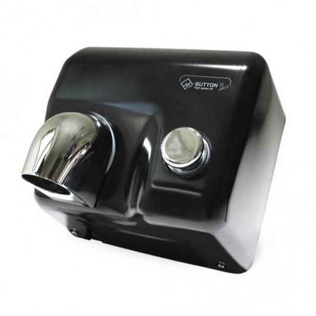 Vysoušeč rukou Jet Dryer BUTTON černý kov 8596220012661