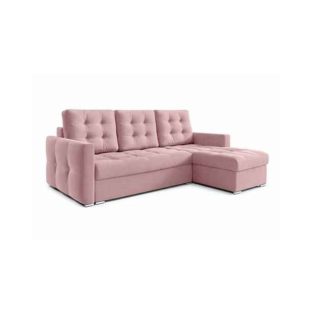 Elegantní rohová sedací souprava do obývacího pokoje s funkcí spaní Roni (103) - 235 cm