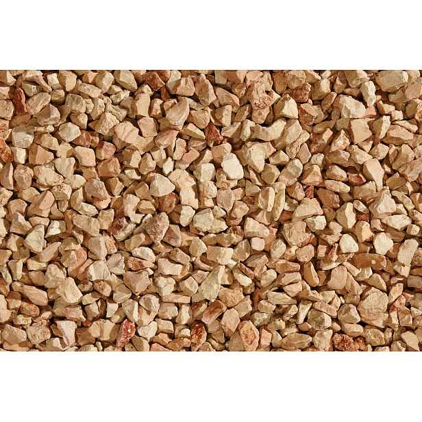 Kamenivo okrasné DEKSTONE Rosa Corallo drtě a šterky 8/12 mm 25 kg