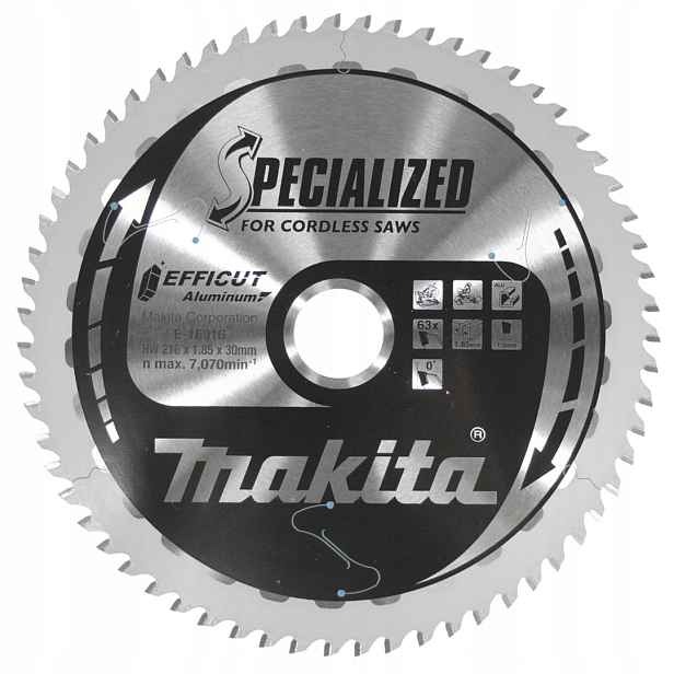 Kotouč 216x30 mm pro hliník widia Makita E-16916