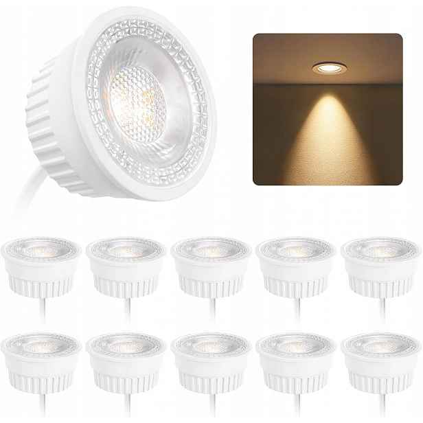 Led modul 5W GU10/MR16 230V IP44 500lm 3000K úhel 10 kusů